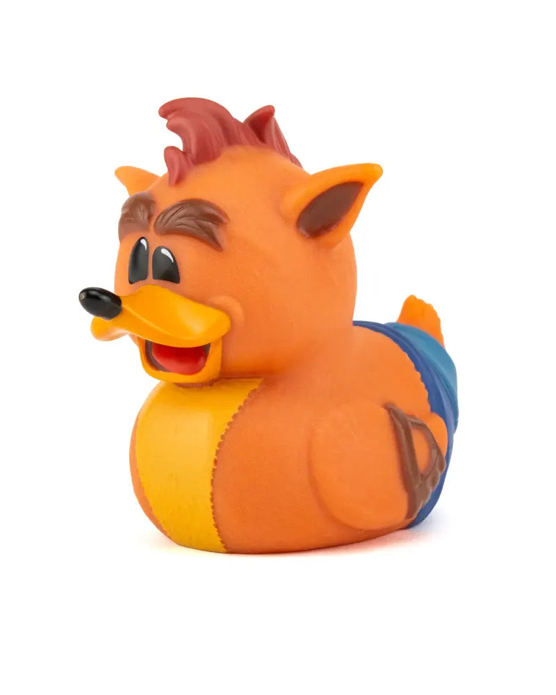 Front view of Crash Bandicoot TUBBZ duck collectible figure
