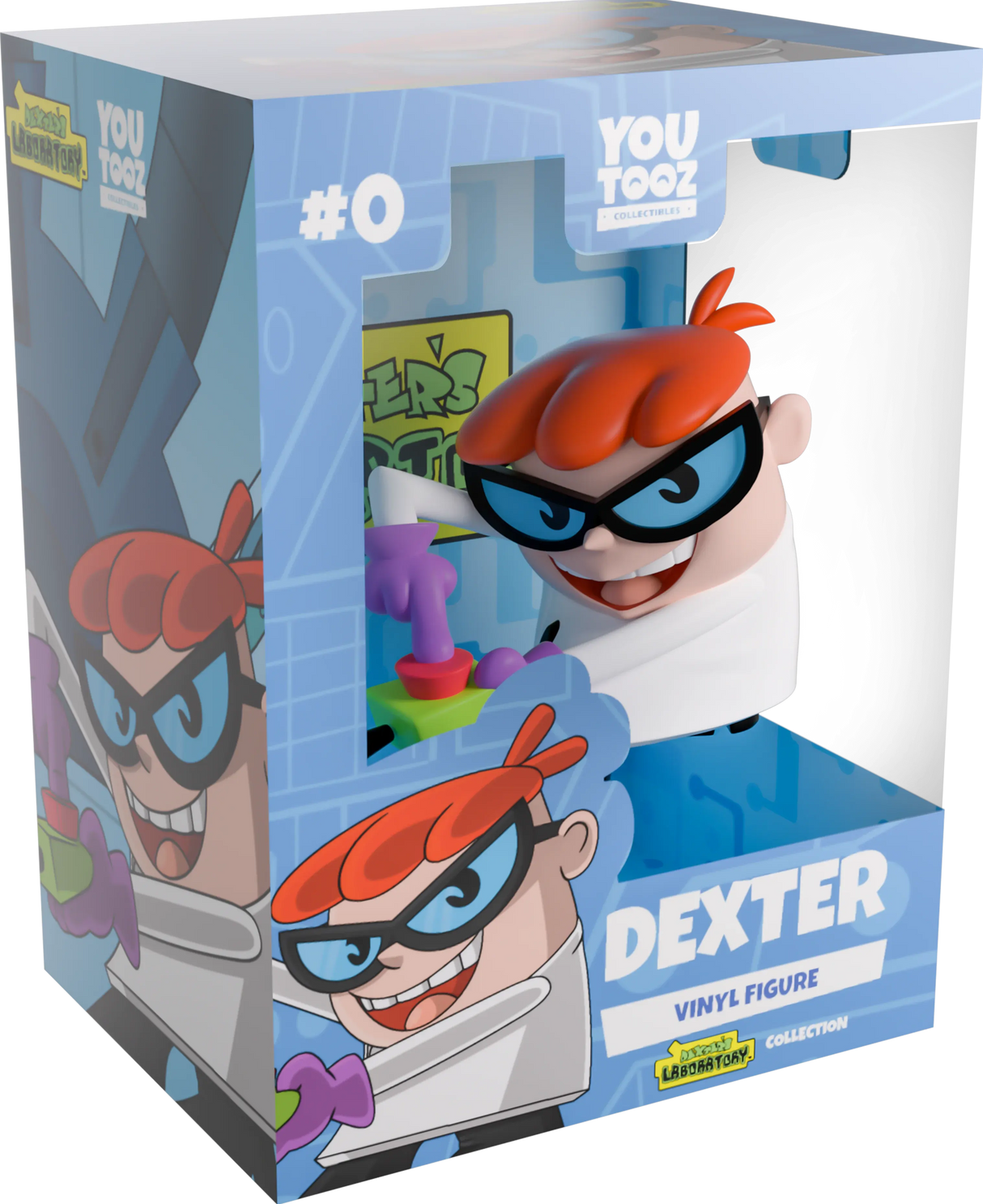Dexter Dexter’s Laboratory Youtooz Vinyl Figure inside collector packaging