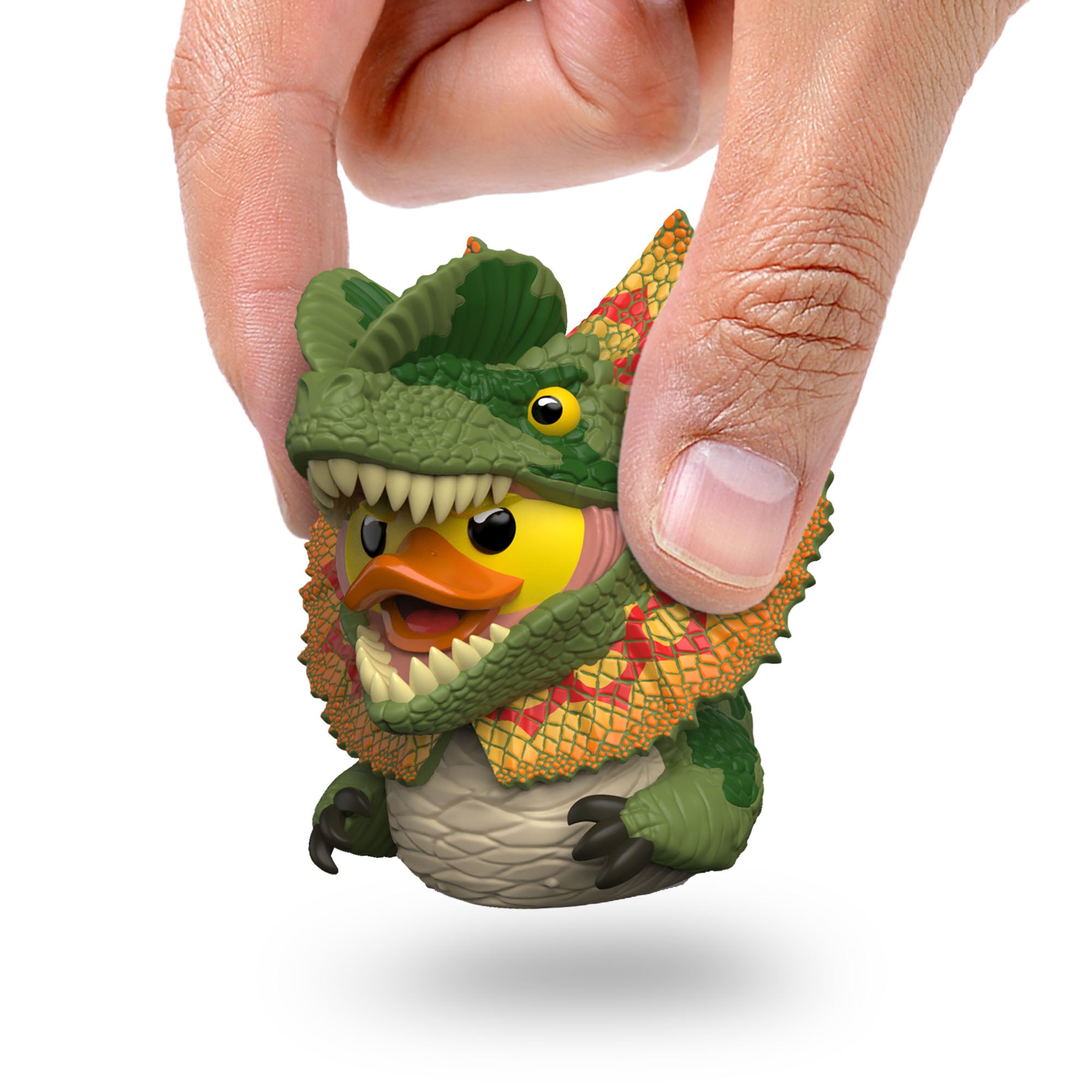 Dilophosaurus TUBBZ Mini Edition – Jurassic Park Collectible Duck