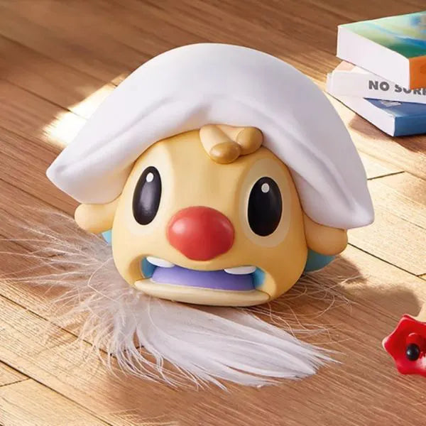 Scrump figure hiding under blanket from Stitch Pillow Fight Series