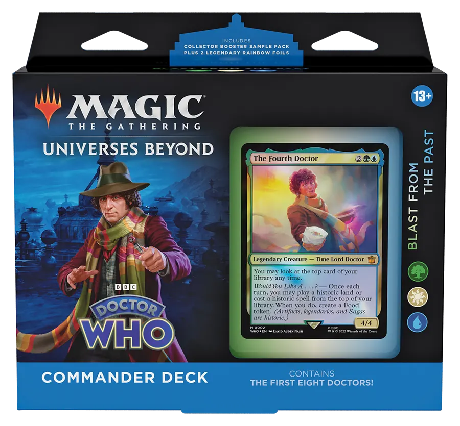 Doctor Who Commander Deck Blast From The Past - Magic The Gathering