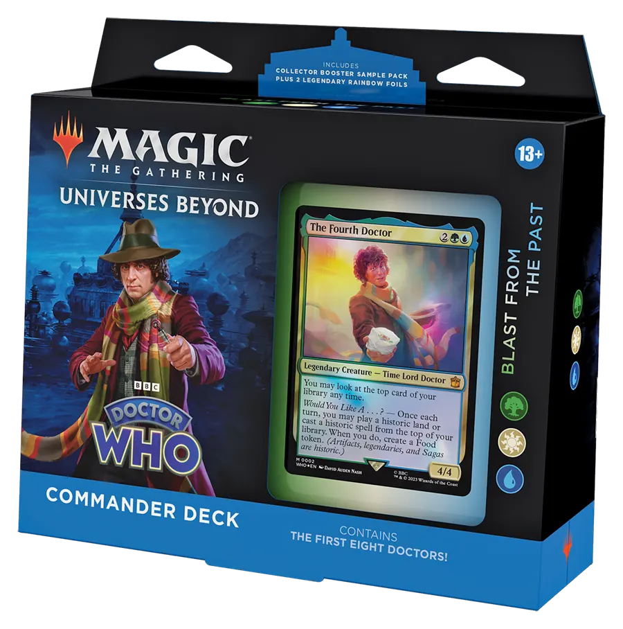 Doctor Who Commander Deck Blast From The Past - Magic The Gathering