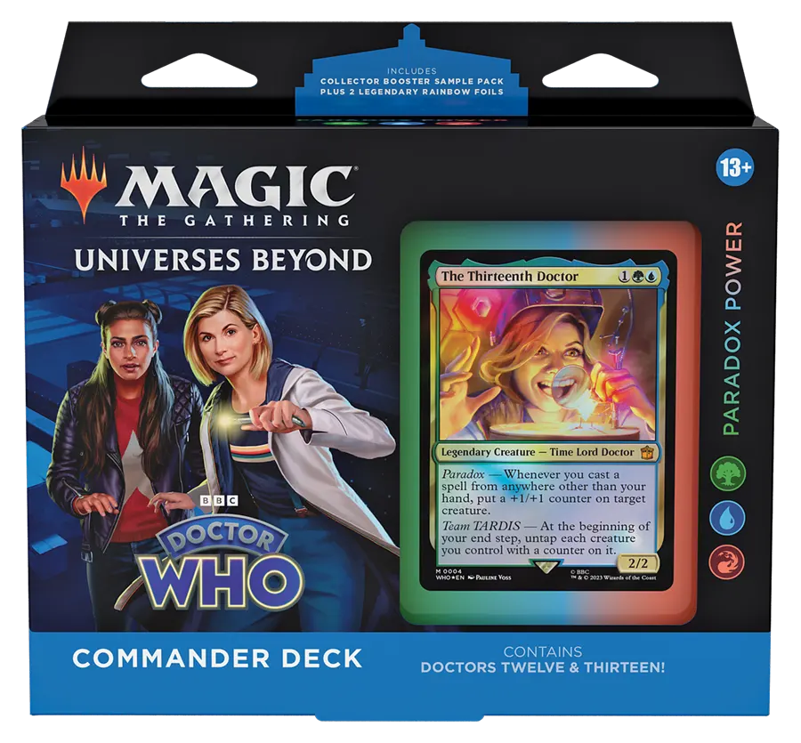 Doctor Who Commander Deck Paradox Power - Magic The Gathering