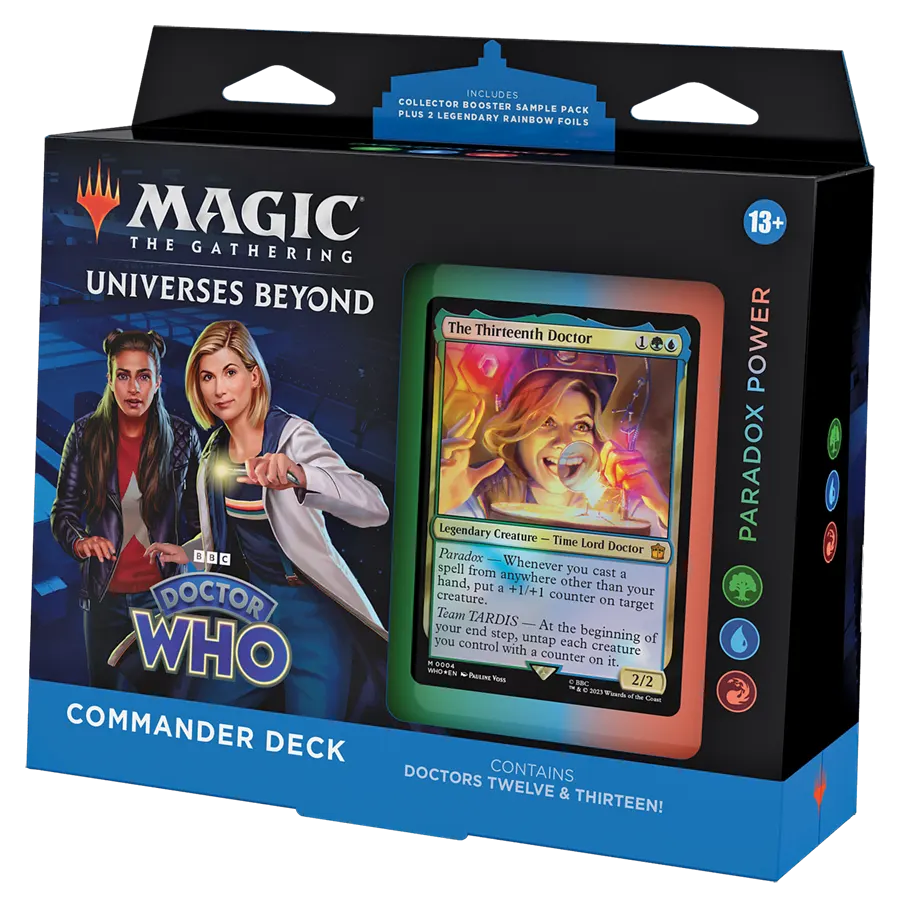 Doctor Who Commander Deck Paradox Power - Magic The Gathering