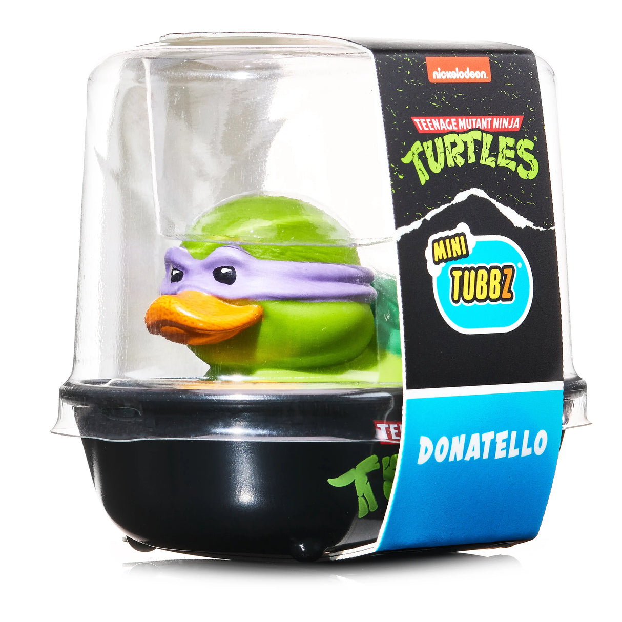 Donatello Mini TUBBZ in original clear packaging with TMNT branding
