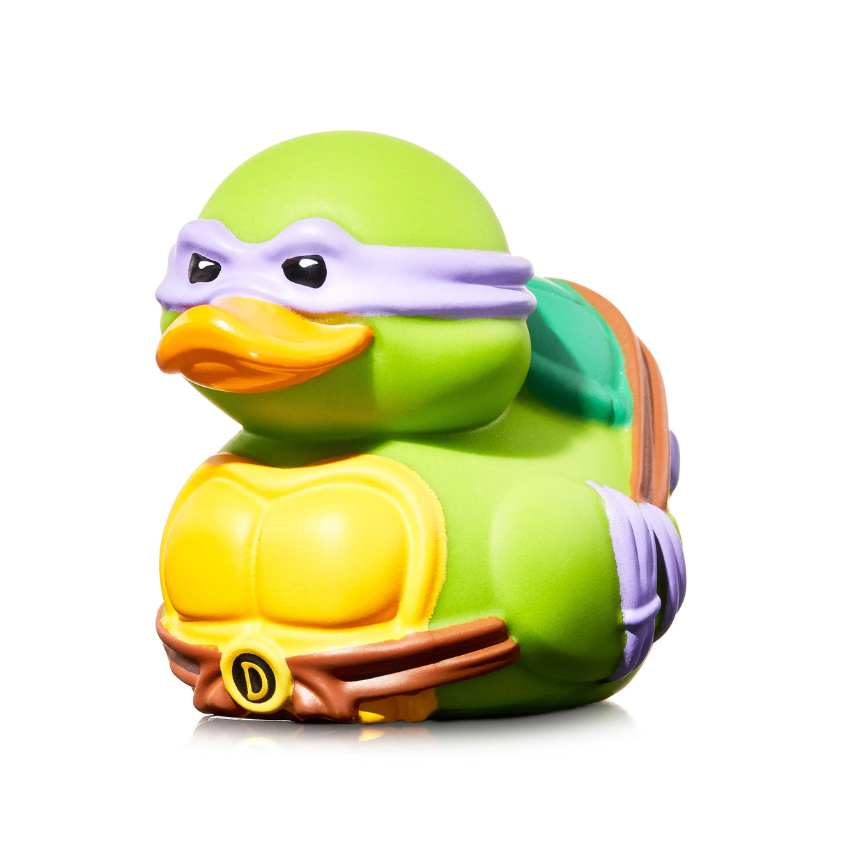 Donatello TMNT Mini TUBBZ duck angled from left side