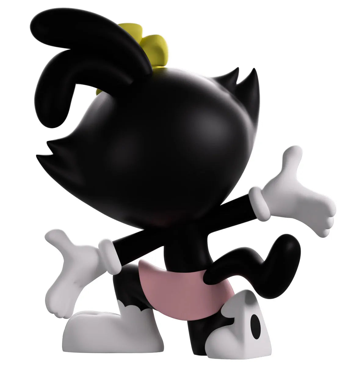 Dot Animaniacs Youtooz figure rear view showing tail and classic cartoon silhouette