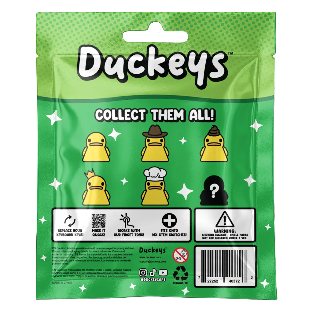 Duckeys Mystery Keycap Season 1 Costume Party