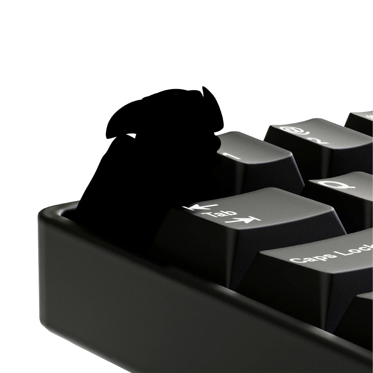 Mystery silhouette keycap from Duckeys x Pudgy Penguins blind box.