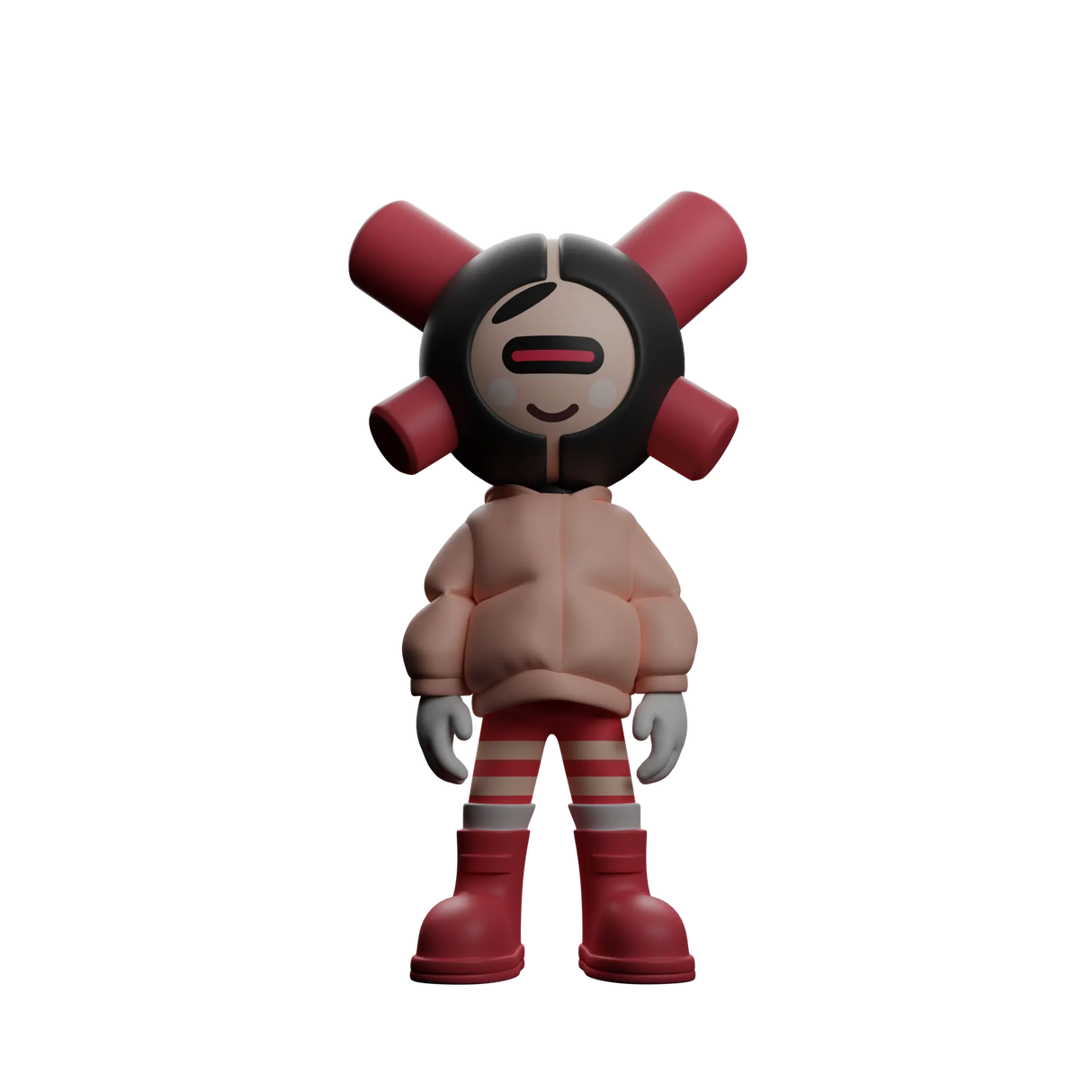 Cherry Lady - EQSO Initial Series Art Toy by PopTerror