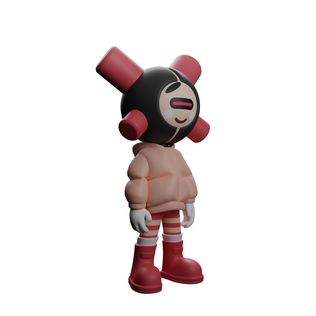 Cherry Lady - EQSO Initial Series Art Toy by PopTerror