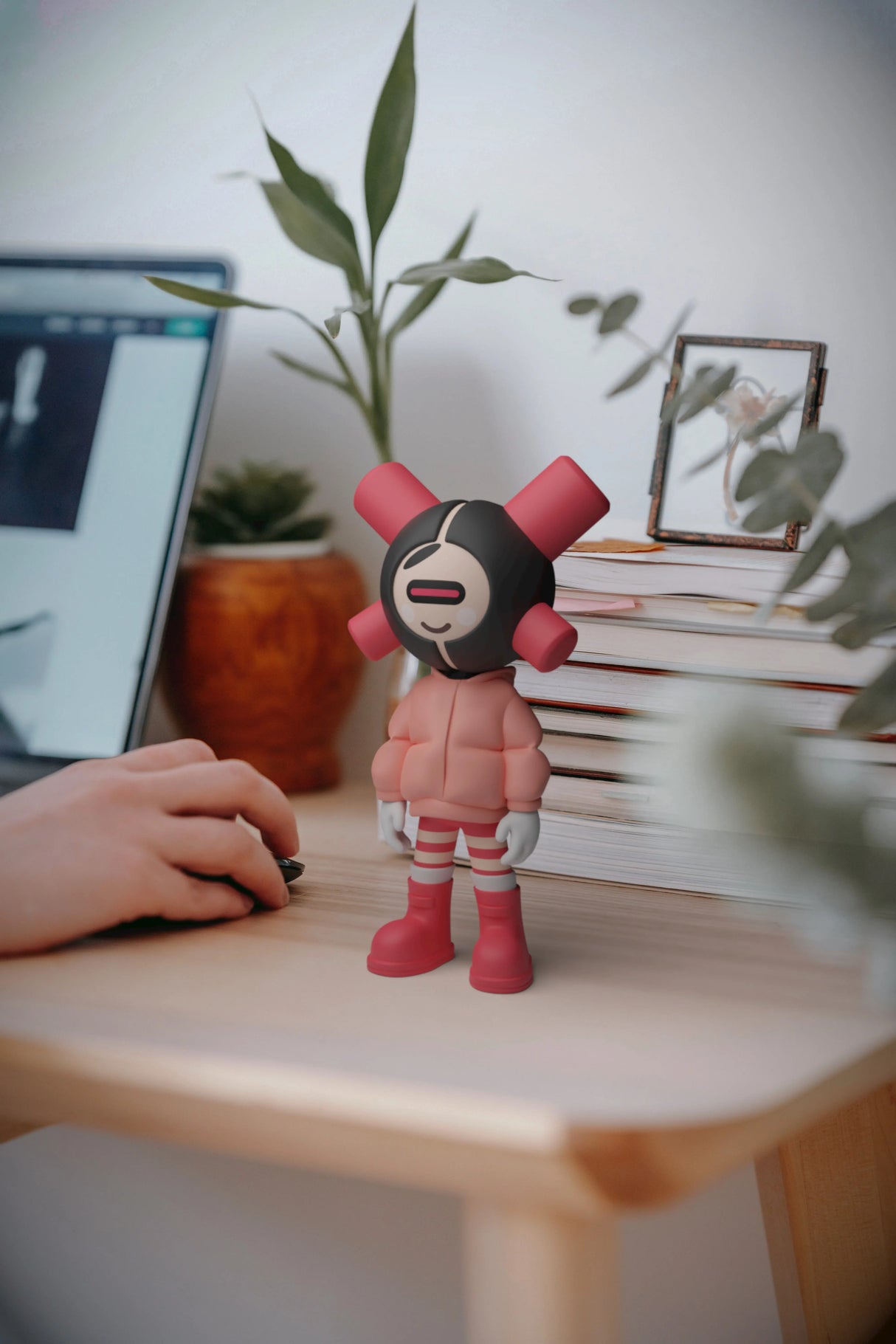 Cherry Lady - EQSO Initial Series Art Toy by PopTerror