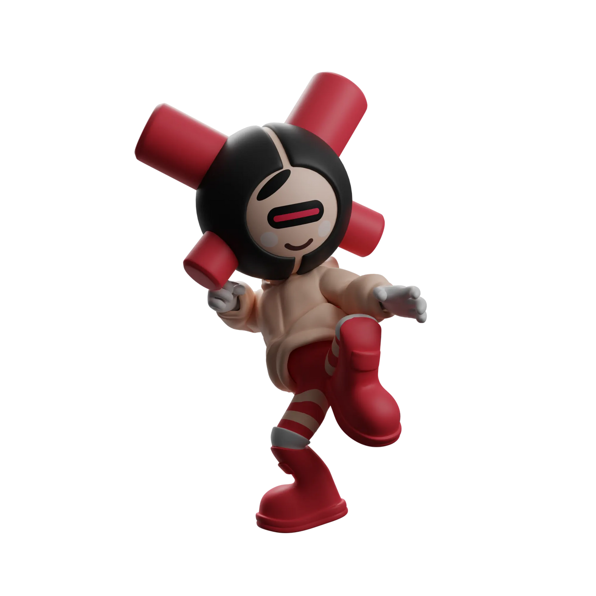 Cherry Lady - EQSO Initial Series Art Toy by PopTerror