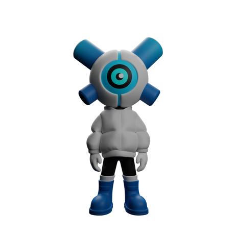 Deep Blue - EQSO Initial Series Art Toy by PopTerror