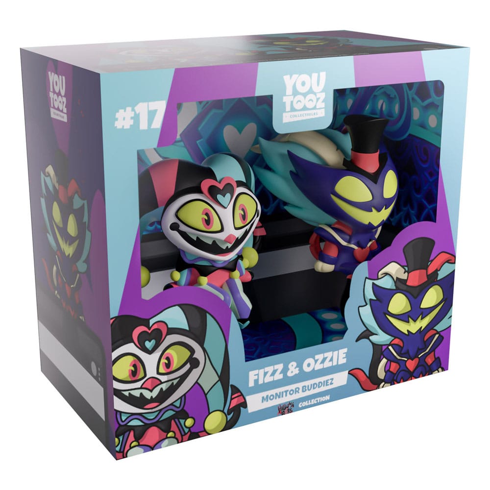 Fizz & Ozzie Monitor Buddiez in official Youtooz collector packaging with display window.