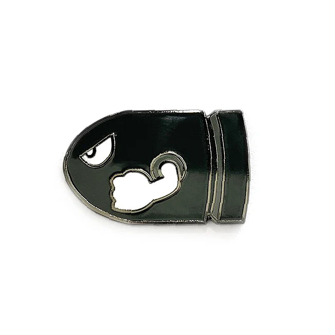 Flying Bullet Enamel Pin