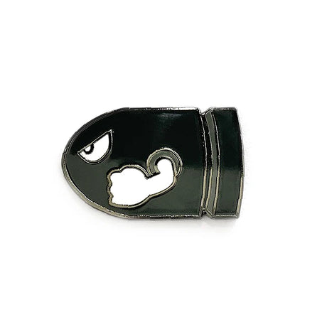 Flying Bullet Enamel Pin