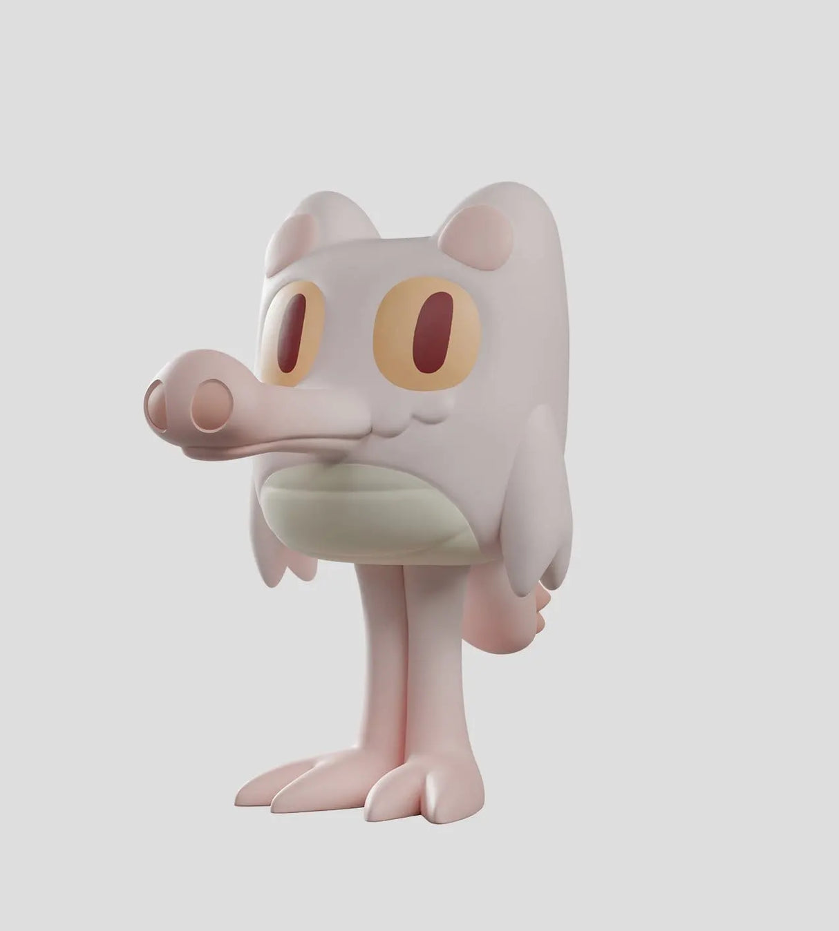 Pale pink Gaz gharial collectible blind box figure