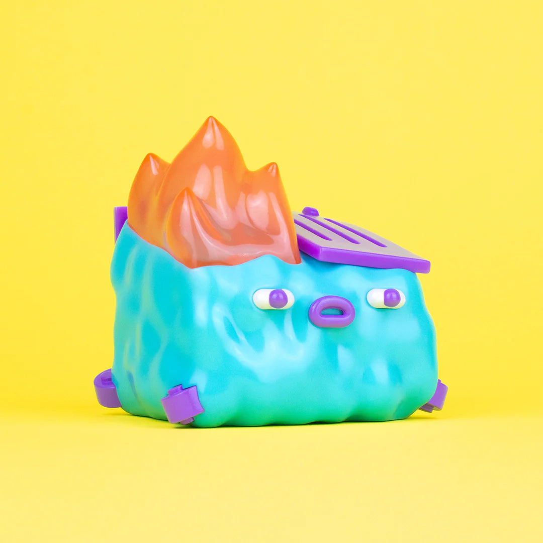 GlanderCo Dumpster Fire Vinyl Figure