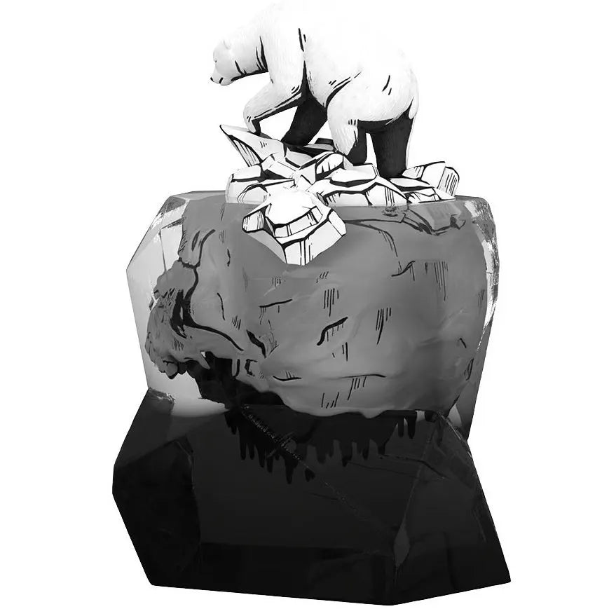 Global Warning Inked Edition by Kerby Rosanes showing detailed skull beneath ice.