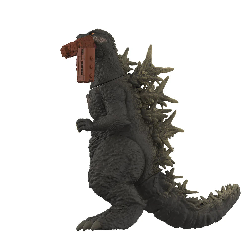 Side view of Train Biter Godzilla Minus One ReAction figure