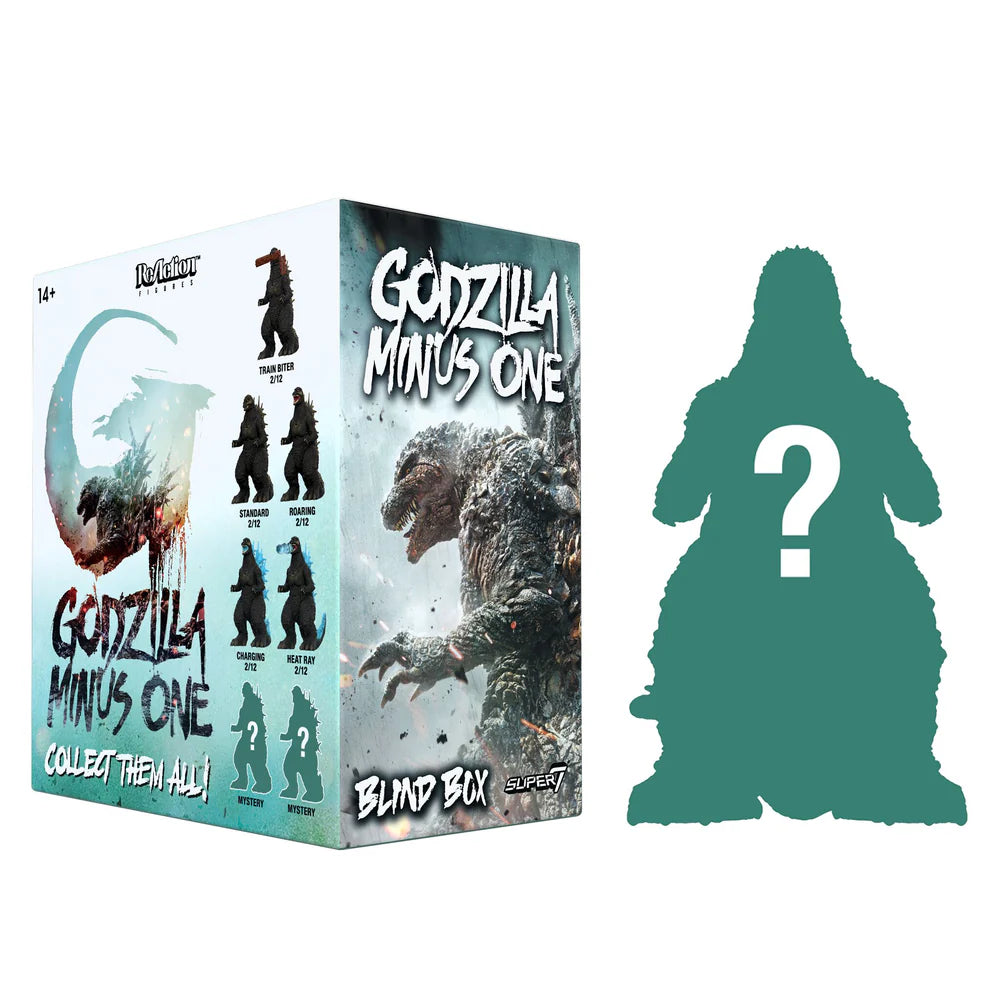 Mystery chase Godzilla silhouette from ReAction Blind Box Wave 08