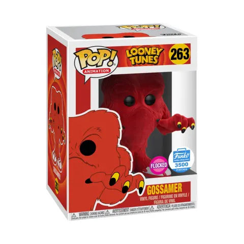 Gossamer 263 *Flocked* Funko Pop! Vinyl Animation Looney Tunes (Funko Exclusive LE 3500)