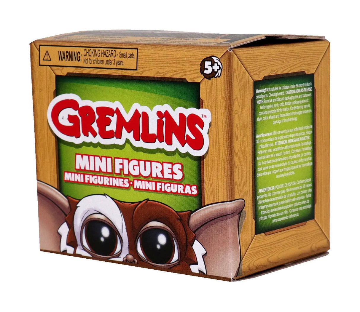 Gremlins Blind Box Wave 1 packaging with Gizmo design and logo on front.