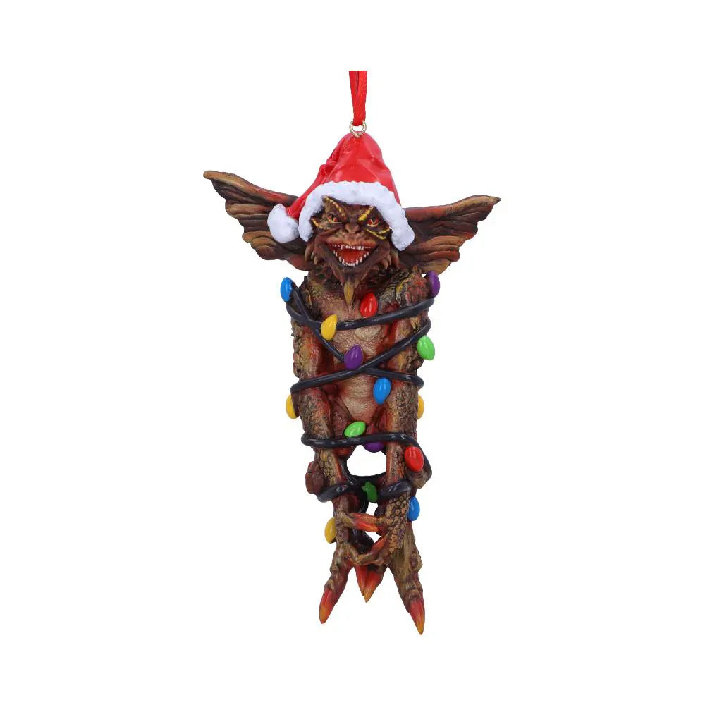 Gremlins Mohawk in Fairy Lights Hanging Ornament front view