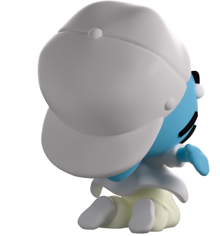 Rear angle of Gumball Youtooz figure highlighting sculpt and clothing