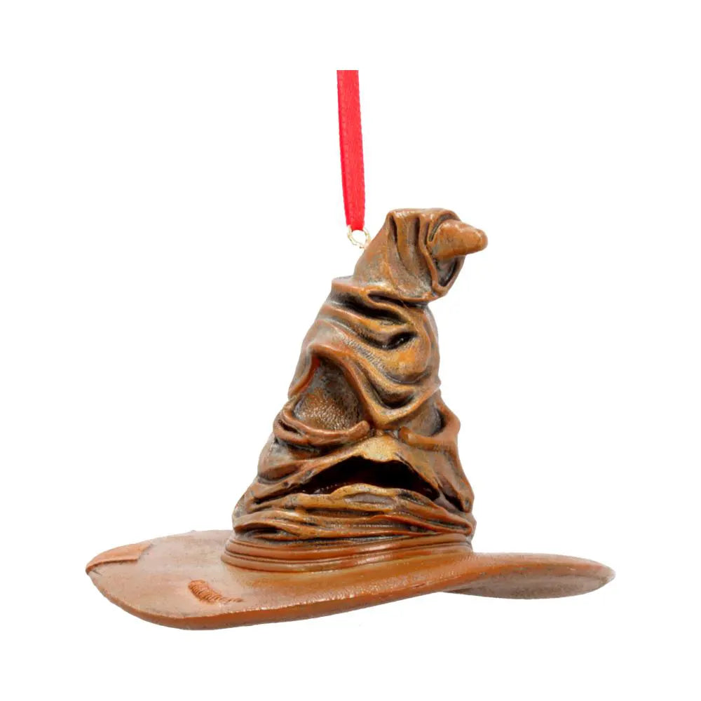 Sorting Hat hanging ornament – resin front view