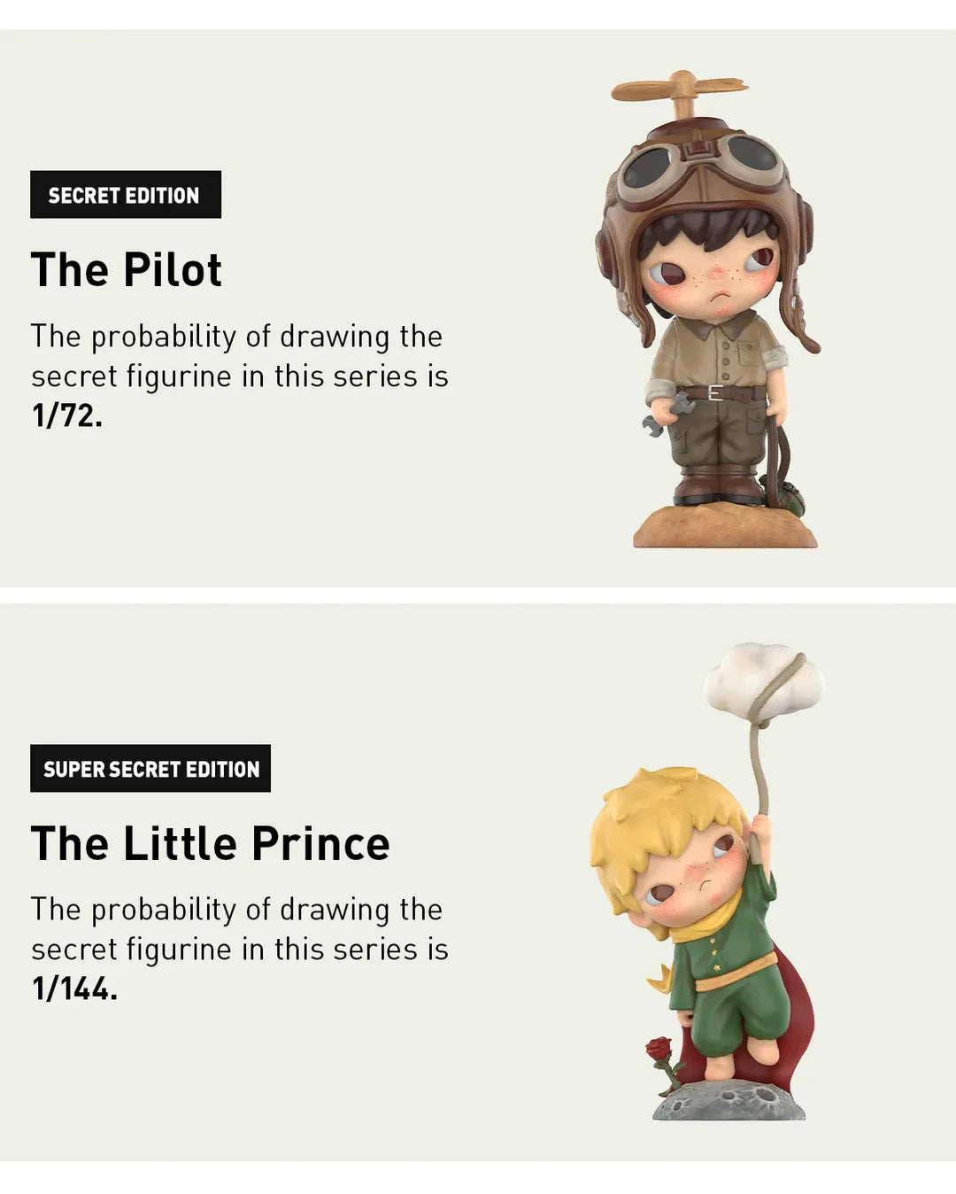 Hirono x Le Petit Prince Blindbox