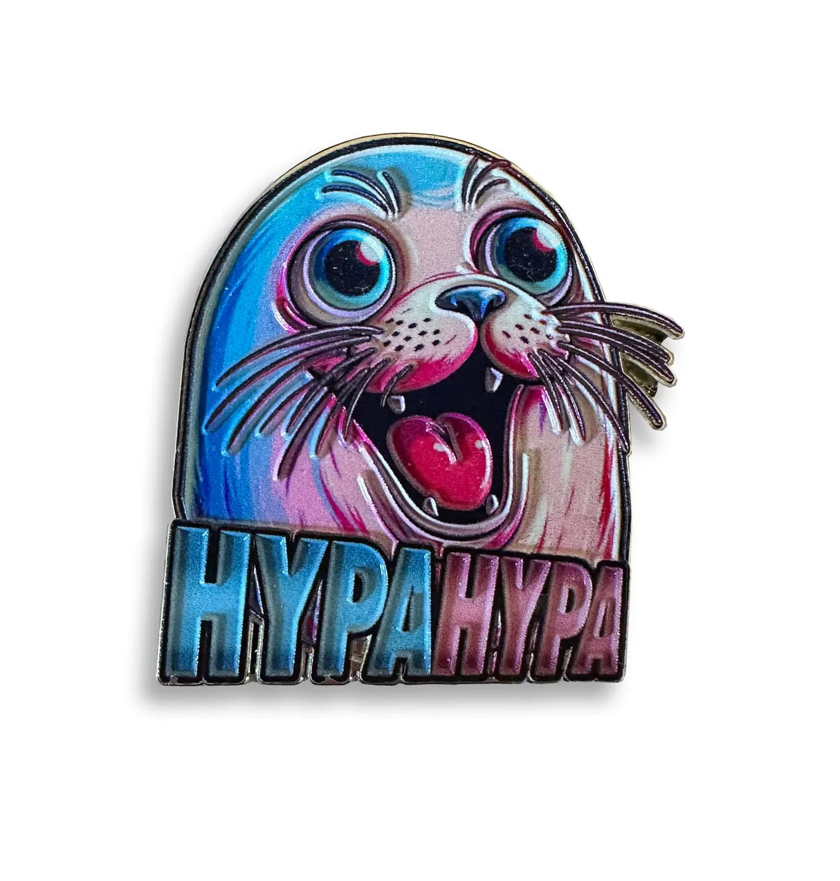 HypaHypa Seal Enamel Pin