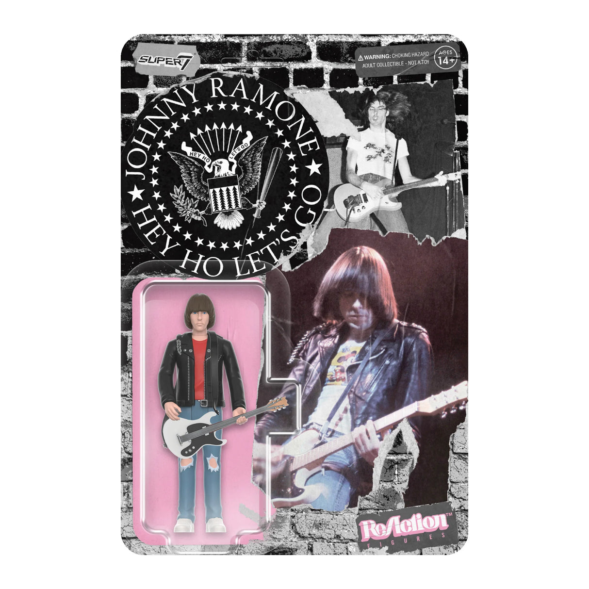 Johnny Ramone ReAction Figure Blister