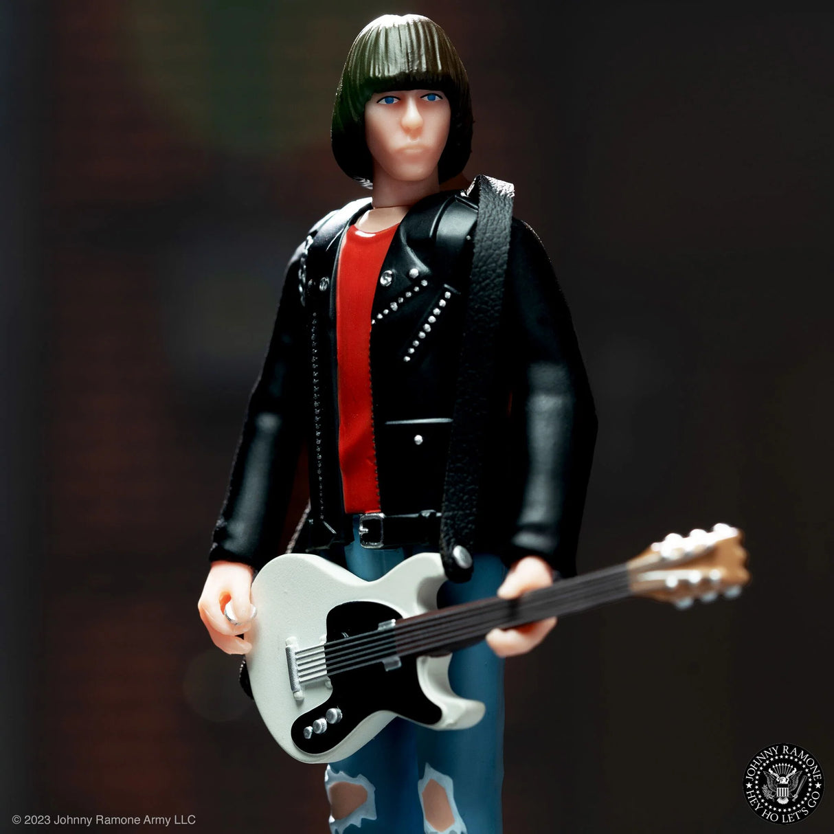 Johnny Ramone ReAction Figure Closeup