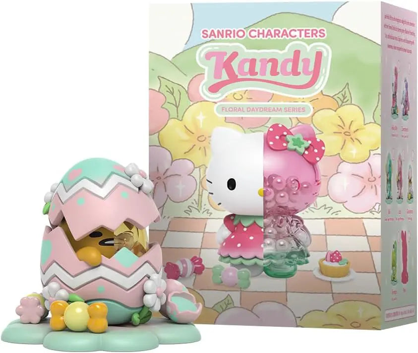 Gudetama in a pastel Easter egg shell from Sanrio's Floral Daydream collection.