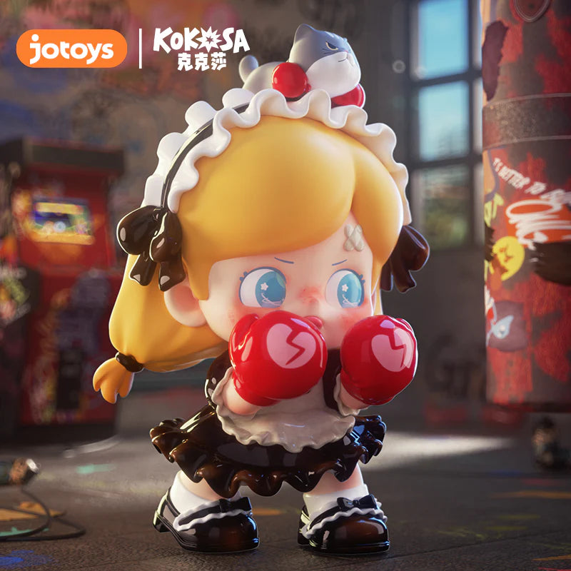 KOKOSA K.O. Girls Series Blind Box vinyl figure K.O. SAD character