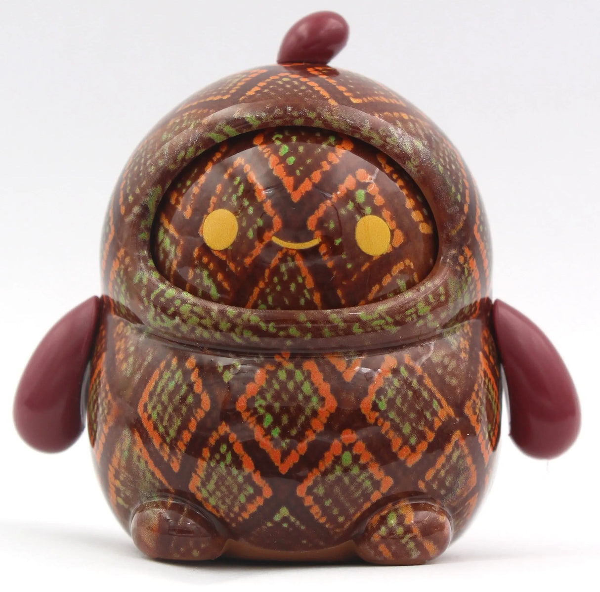 LamaTama Series 3 Snake pattern electronic fortune teller collectible figure.