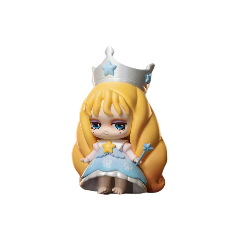Princess Lilith vinyl figure with star wand and crown in light blue and white dress