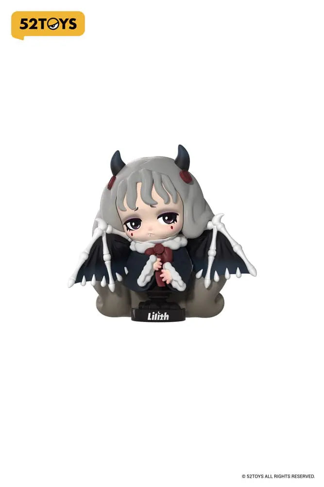 Demon horn Lilith vinyl figure with bat wings