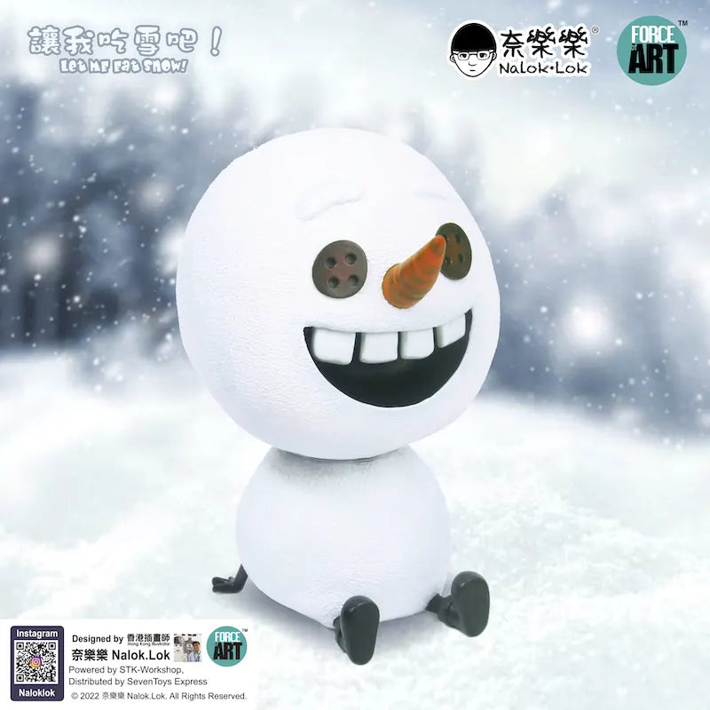 Lok Snow Boy Vinyl Figure by Force of Art x Nalok