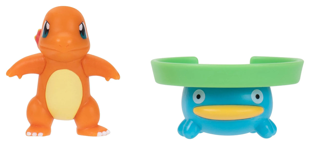 Lotad and Charmander Pokémon Battle Figures by Jazwares