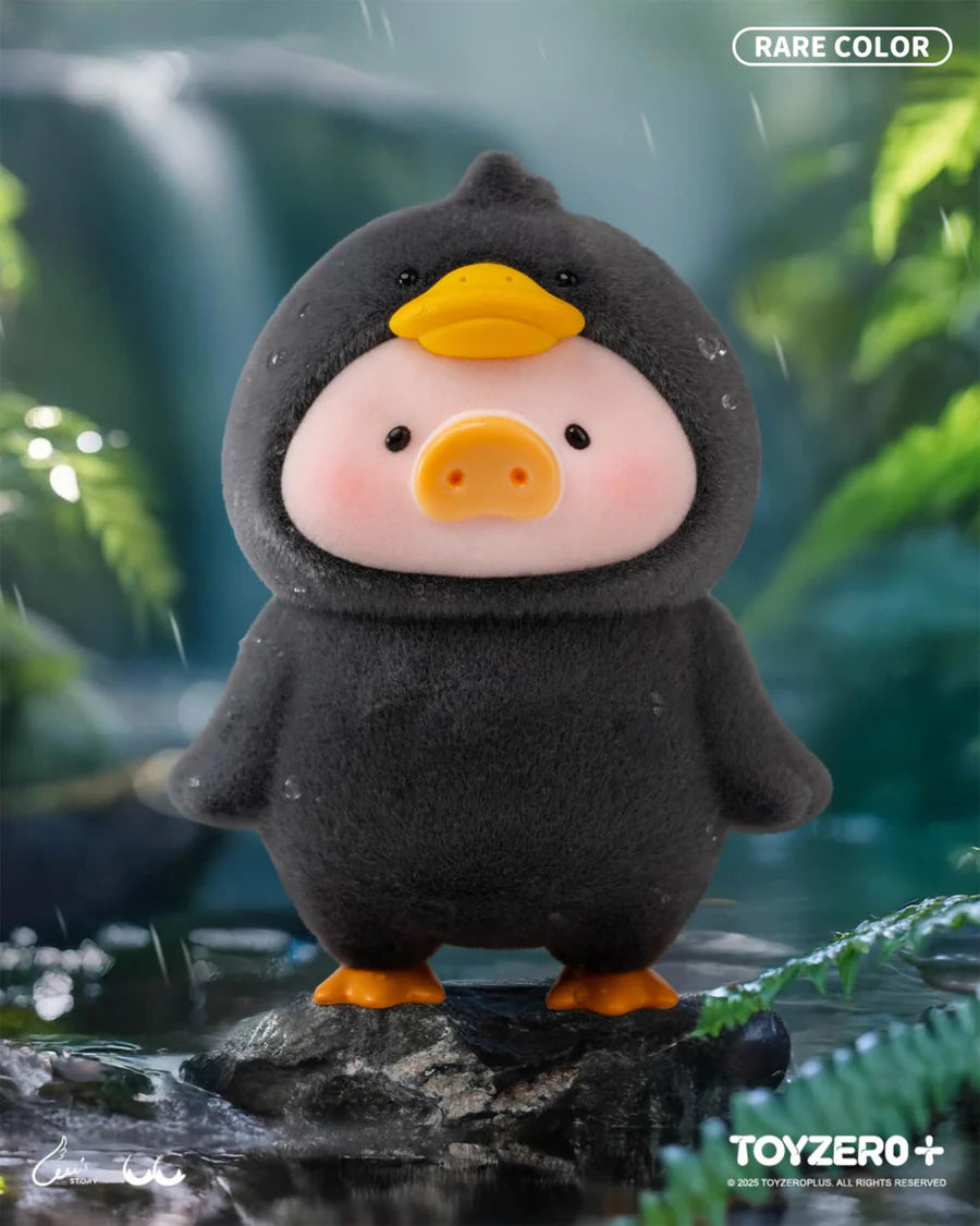 LuLu The Piggy in Black Duck costume.