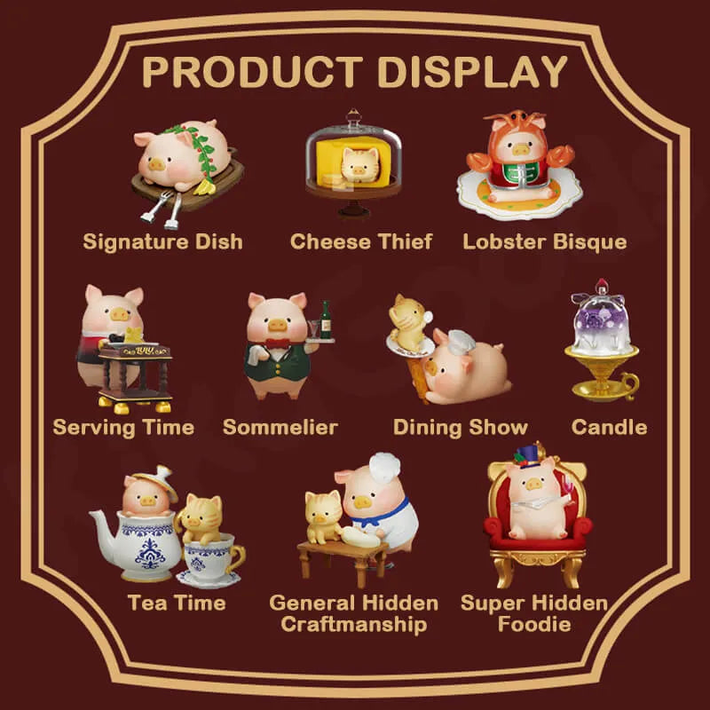 LuLu The Piggy Pigchelin Restaurant Blindbox Series