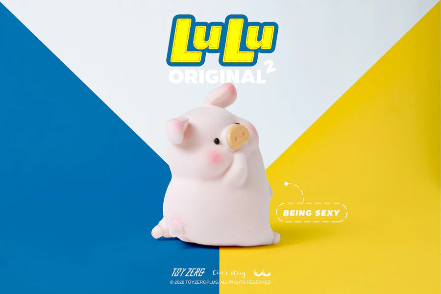 LuLu The Piggy Original 2nd Series vinyl figure "Being Sexy".