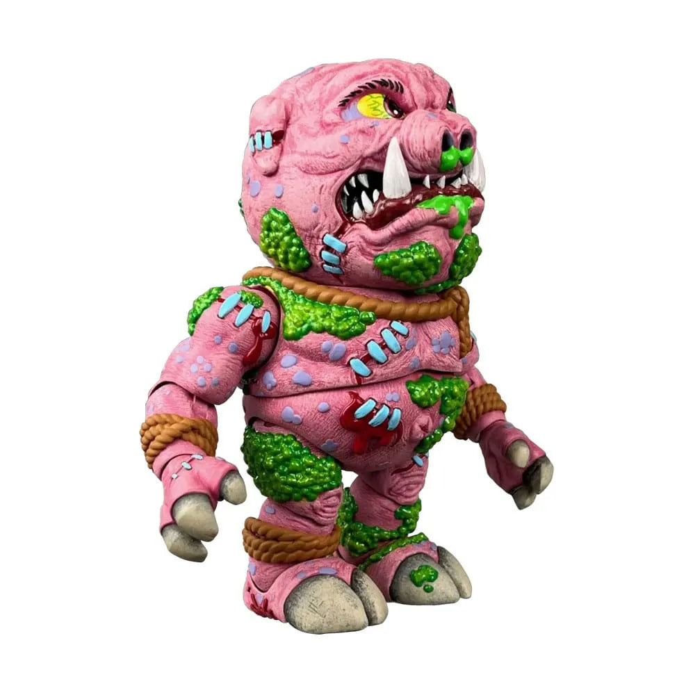 Swine Sucker Madballs figure angled front view showing exaggerated sculpt details and slime effects.