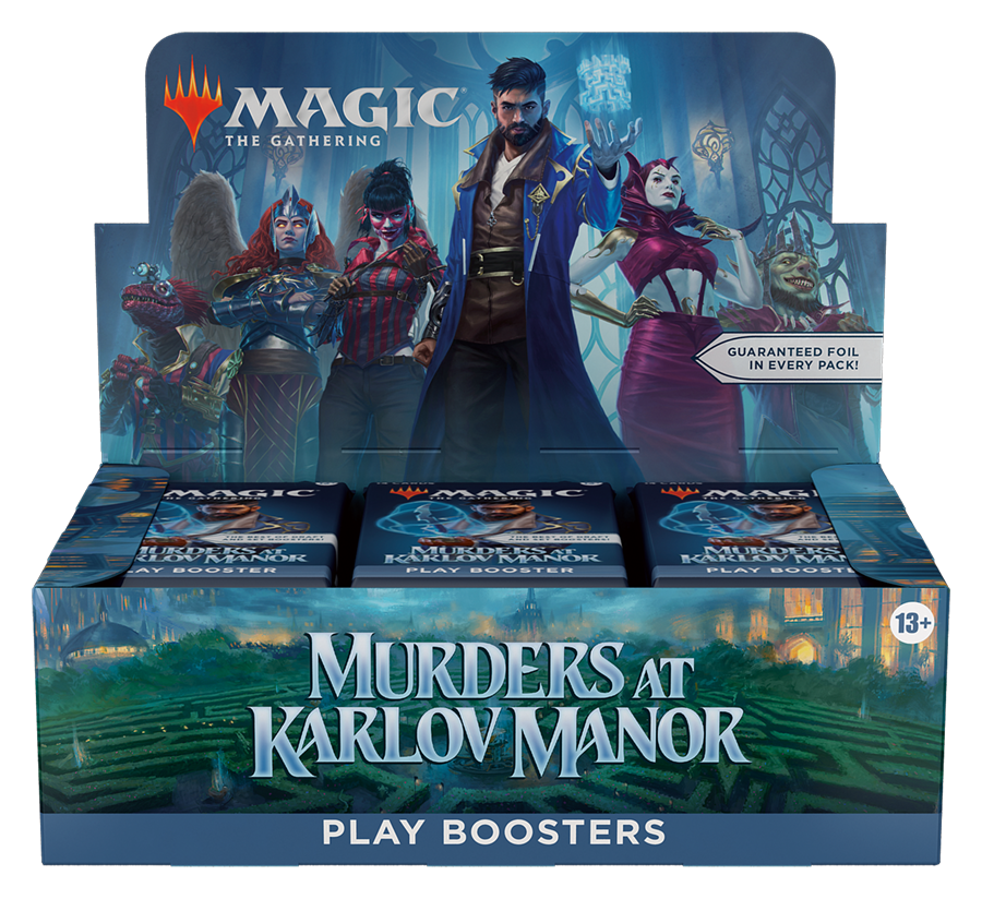 Murders at Karlov Manor Play Booster Box Display Magic The Gathering factory sealed trading cards