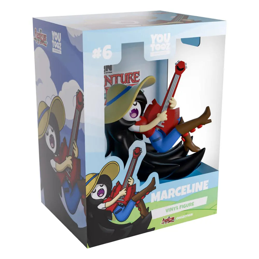 Marceline Adventure Time Youtooz vinyl figure inside its official packaging box with character artwork.