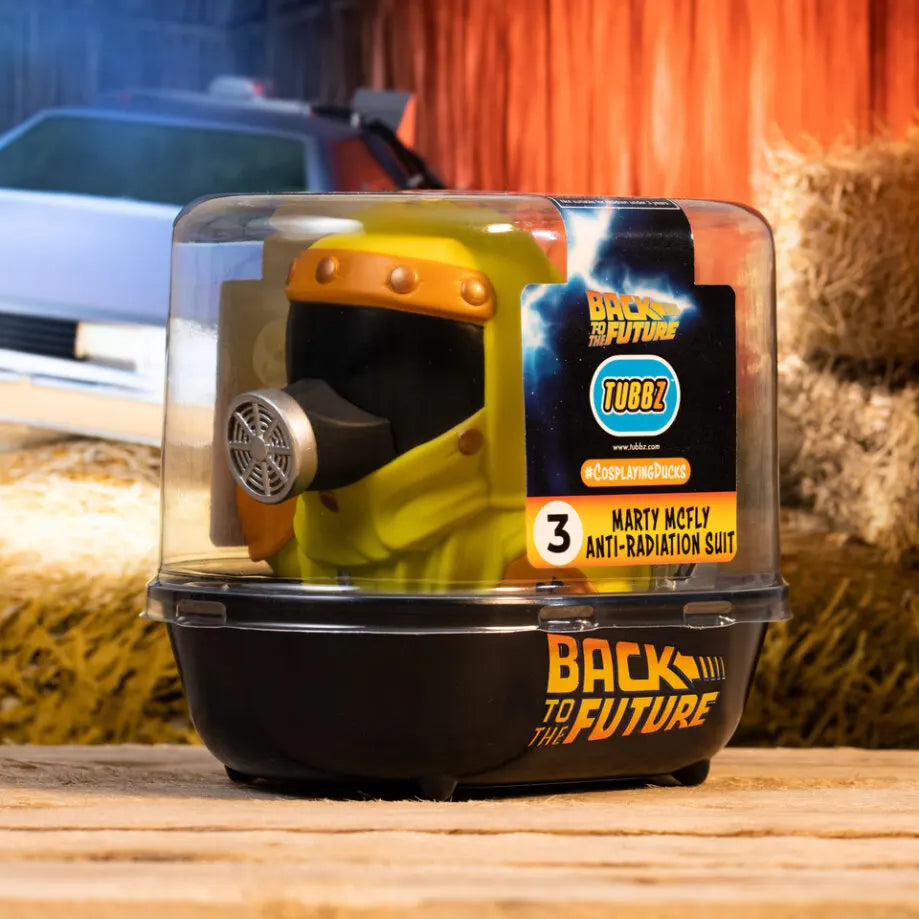 Back to the Future TUBBZ duck in tub-box packaging