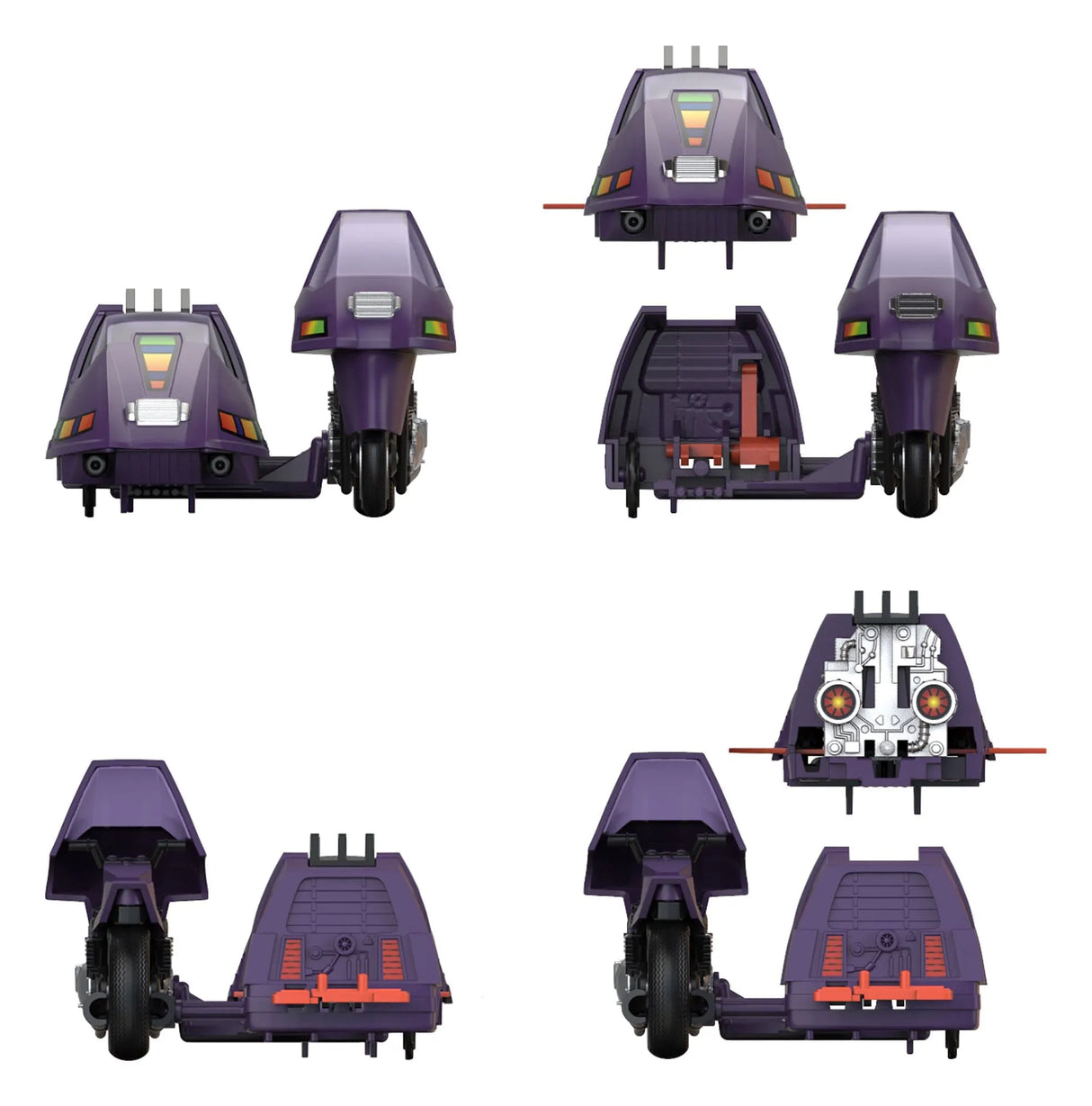 M.A.S.K. SSC (Stealth Submarine Cycle) Vehicle with Sly "Wrecker" Rax Action Figure